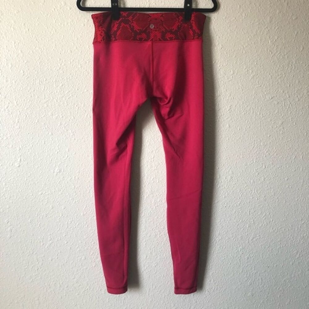 Lululemon Wunder Under TALL Reversible Leggings